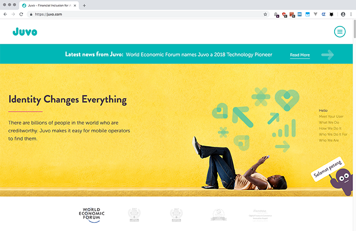 Juvo Homepage