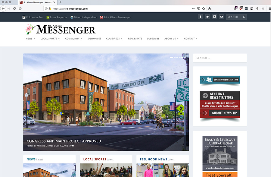 St Alban's Messenger Homepage